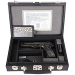 BERETTA 92FS FUSION SCORPION CUSTOM LASER ENGRAVED DLC FINISHED (2) 10-RD 4.9" BBL 9MM