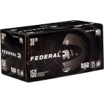 FEDERAL BLACK PACK 38 SPECIAL AMMO 125 GRAIN FULL METAL JACKET - C38125BP150 150 ROUNDS