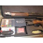 BERETTA DT11 BLACK SPORTING  12GA 32' O/U IN HARD CASE 6 CHOKES LIKE NEW