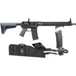 Springfield Armory STV916556GPLC SAINT Victor 5.56x45mm NATO 10+1 16, Black Rec, Gray Magpul SL Stock & Grip, Flip-Up Sights, Includes Magpul Angled Grip