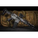 Shark Coast Tactical SCC04052GNB-P Grey Night Bundle 5.56 NATO 30+1 10.50" Threaded Nitride Barrel, Gray Cerakote Aluminum Receiver w/Pic Rail, M-LOK Handguard, Black Polymer Magpul SL-K Stock & Grip, Vortex Sprax Red Dot, Streamlight ProTac Rail Lig