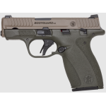 Smith & Wesson 13926 Bodyguard 2.0 Micro Frame 380 ACP 12+1 2.75" Black Armornite Stainless Steel Barrel, FDE Armornite Serrated Stainless Steel Slide, OD Green Polymer Frame, Textured Grip