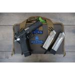 ATLAS APOLLO V2 TWO-TONE DLC MEDIUM FLAT BLACK SUB 2LB PORTED 4.6