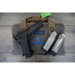 ATLAS APOLLO V2 HC1911 BLACK DLC FINISH FLAT MEDIUM BLACK SUB 2LB TRIGGER PORTED 4.6