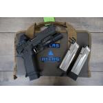 ATLAS APOLLO V2 HC1911 BLACK DLC FINISH FLAT MEDIUM BLACK SUB 2LB TRIGGER PORTED 4.6