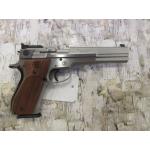 SMITH & WESSON MOD 952-2 9MM STAINLESS USED GUN IN ORIG ALUM CASE