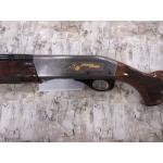 REMINGTON 1100 PREMIER SPORTING SEMI-AUTO SILVER RECEIVER W/ GOLD INLAY DELUXE WALNUT STOCK 28