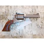 RUGER NEW MODEL BLACKHAWK STAINLESS FINISH ADJ. SIGHTS RUBBER GRIPS 4-5/8 BBL .44MAG NO BOX SKU 00814