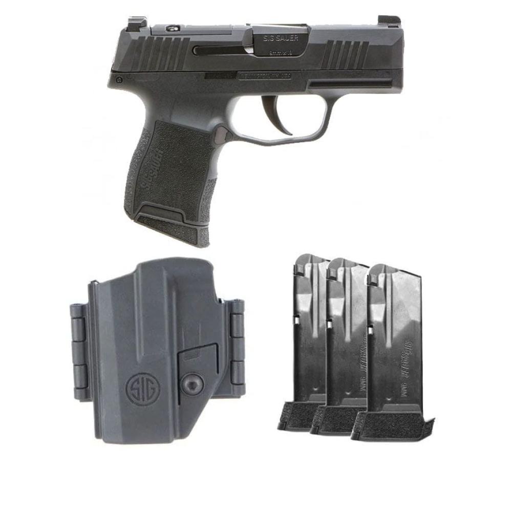 SIG SAUER P365 TACPAC OPTICS READY BLACK X-RAY NIGHT SIGHTS 3.1" BBL 9MM