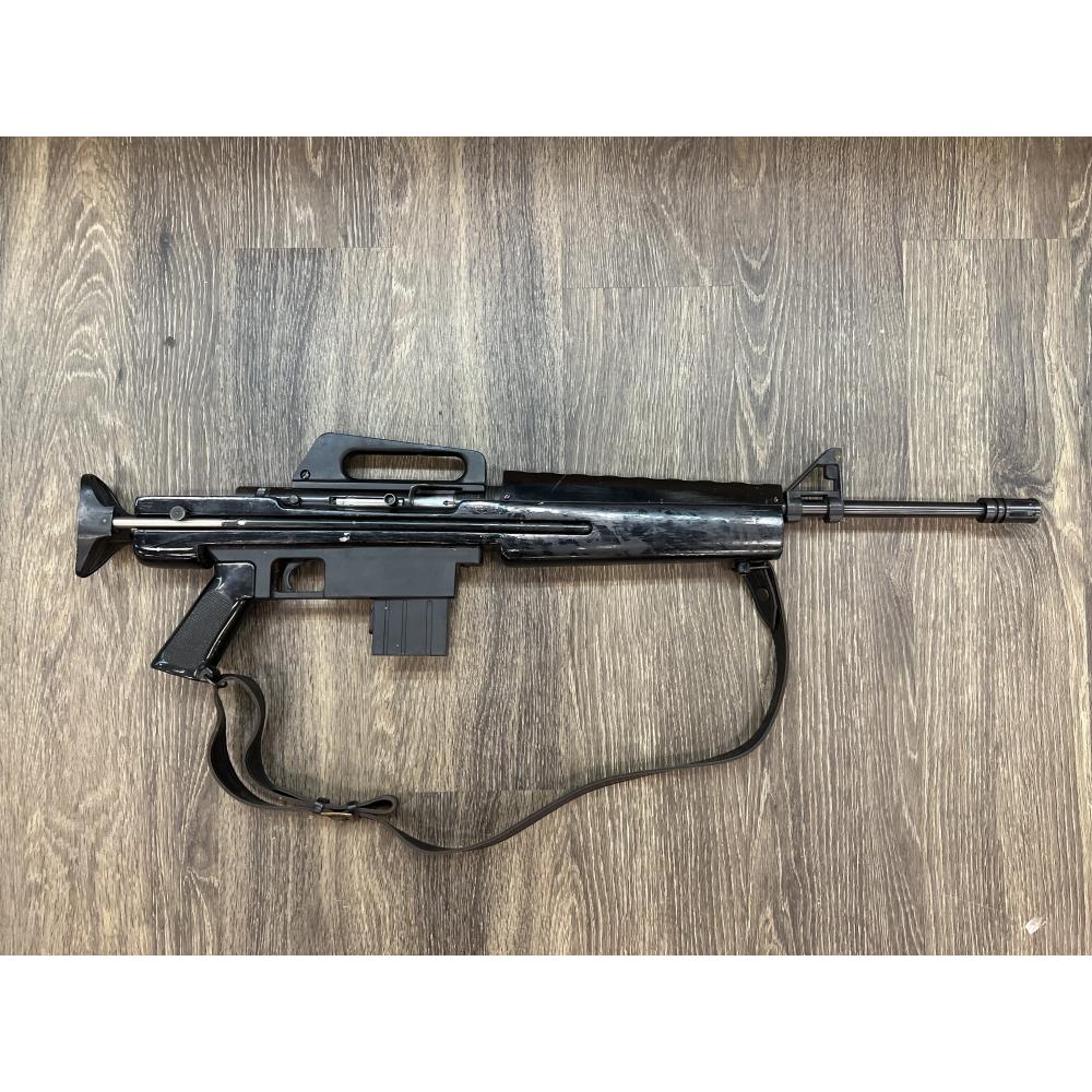 ARMSCOR MODEL 1600 R BLACK FINISH WOOD FURNITURE TELESCOPING STOCK 16" BBL .22LR NO BOX (1) MAG ARMSCOR MODEL 1600 R BLACK FINISH WOOD FURNITURE TELESCOPING STOCK 16" BBL .22LR NO BOX (1) MAG