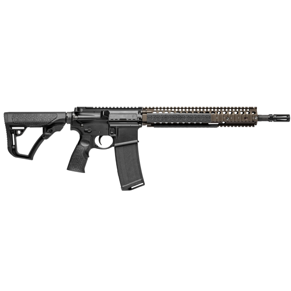 Daniel Defense 0208806027011 DDM4 M4A1 5.56x45mm NATO No Mag 14.50" Threaded Barrel, Black Hard Coat Anodized Receiver, 6 Position Stock w/SoftTouch Overmolding, Flat Dark Earth Handguard Daniel Defense 0208806027011 DDM4 M4A1 5.56x45mm NATO No Mag 14.50" Threaded Barrel, Black Hard Coat Anodized Receiver, 6 Position Stock w/SoftTouch Overmolding, Flat Dark Earth Handguard