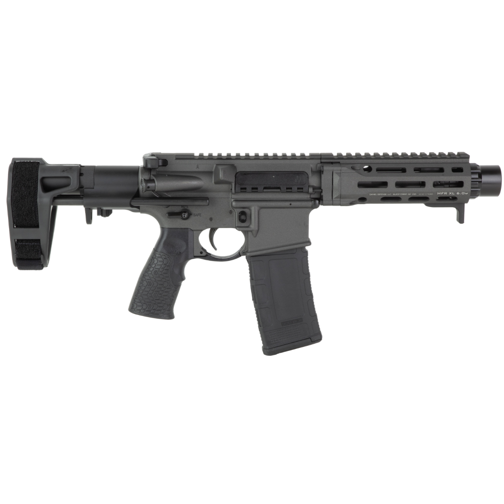 Daniel Defense, DDM4 PDW, Semi-automatic, AR Pistol, 300 Blackout, 7" Cold Hammer Forged Barrel, Cobalt Anodized Finish, Daniel Defense Pistol Grip, Maxim Defense CQB Pistol Brace, Ambidextrous Safety, 30 Rounds, 1 Magazine