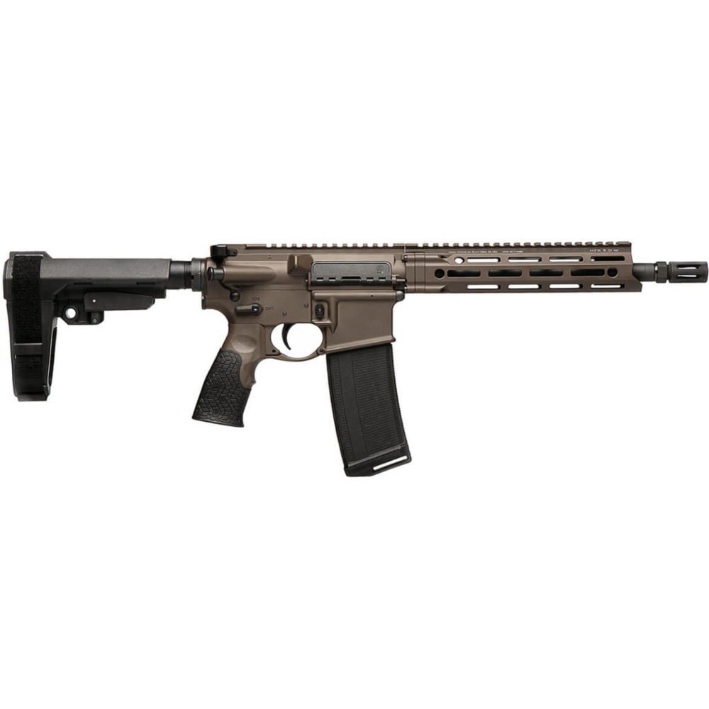 DANIEL DEFENSE DDM4 V7 PISTOL MIL-SPEC+ BROWN M-LOK HANDGUARD 10.5" BBL 5.56 DANIEL DEFENSE DDM4 V7 PISTOL MIL-SPEC+ BROWN M-LOK HANDGUARD 10.5" BBL 5.56