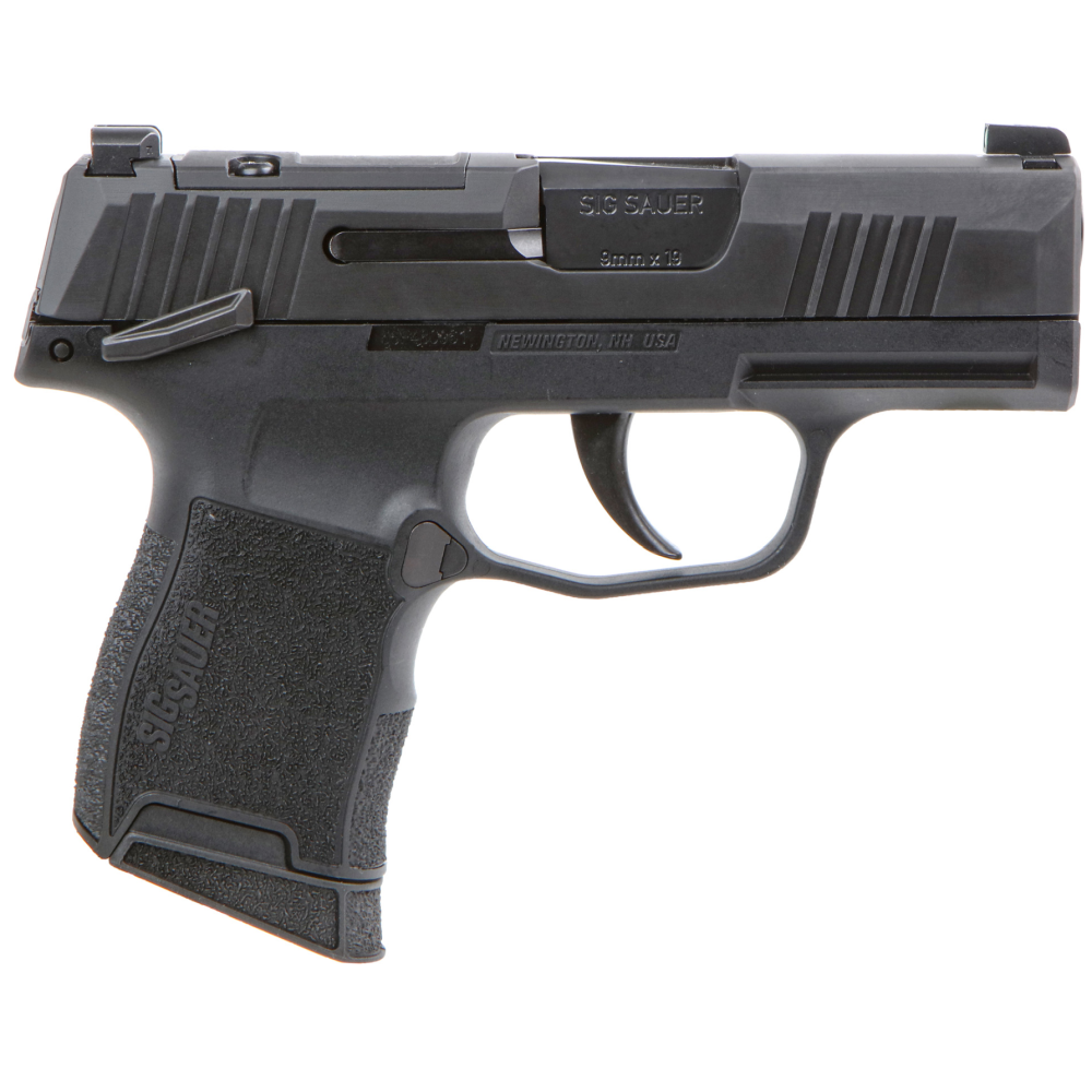 SIG SAUER P365 TACPAC OPTICS READY BLACK NITRON MANUAL SAFETY X-RAY NIGHT SIGHTS 3.1" BBL 9MM