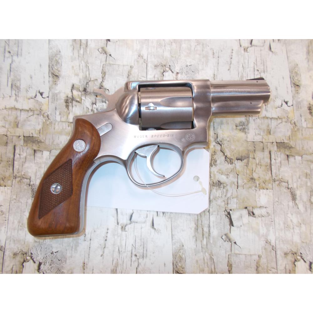 RUGER SPEED SIX STAINLESS  357MAG 2"
