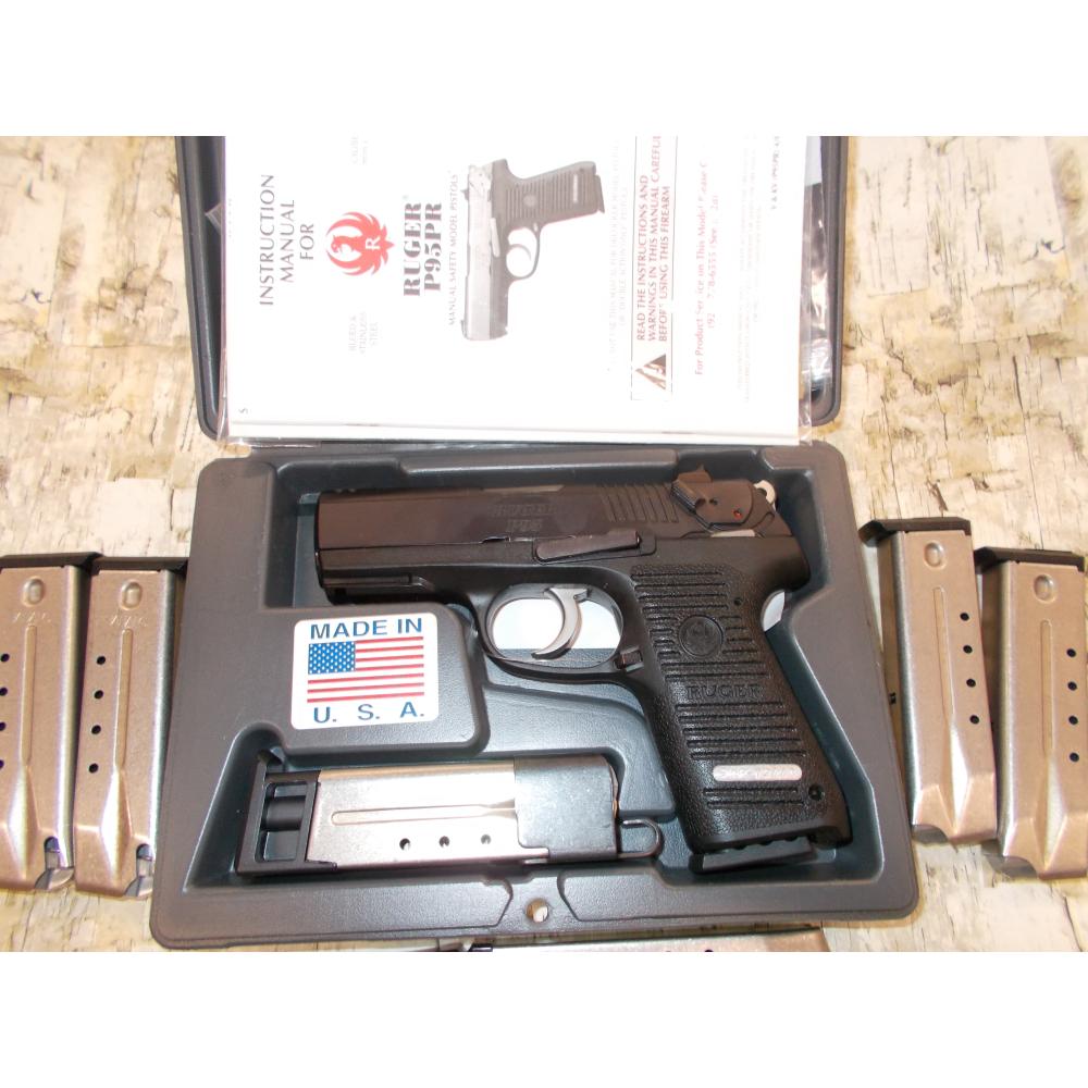 RUGER P95 BLK 3.9" BBL 9MM