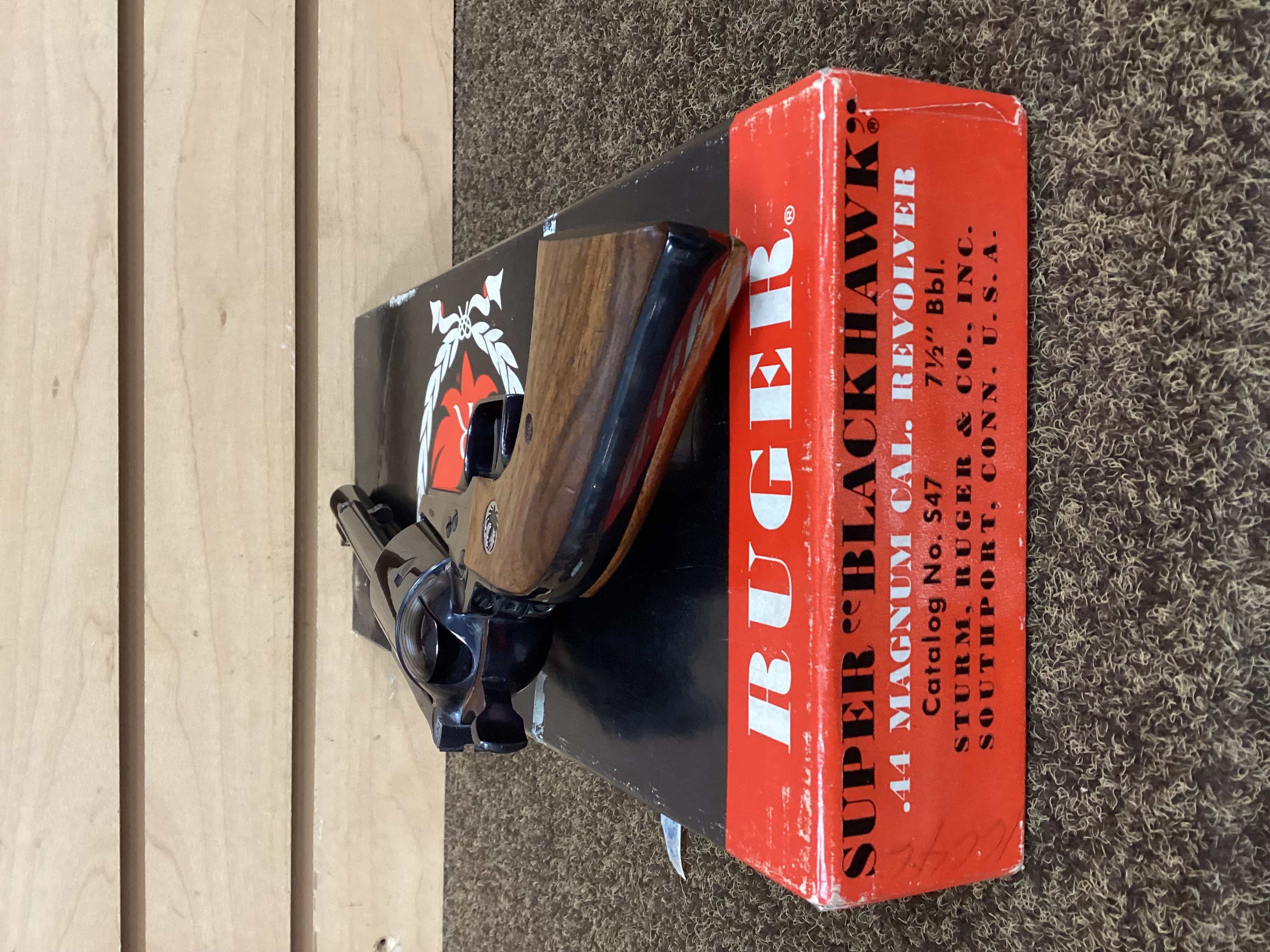 Ruger Super Black Hawk .44 Mag W/ Box (Consignment)-img-4
