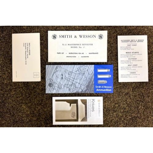 S&W Model 17-3 chambered in .22LR