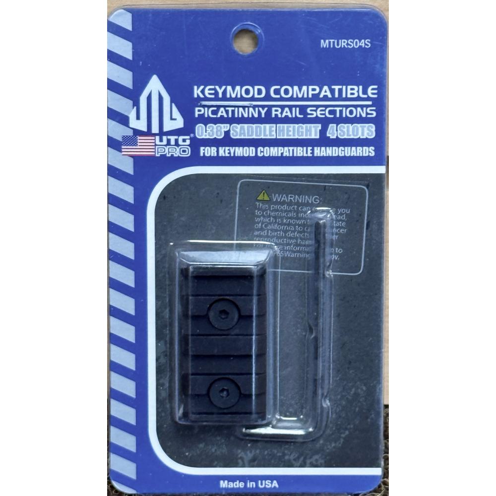 UTG Keymod Pic Rail 4 Slots