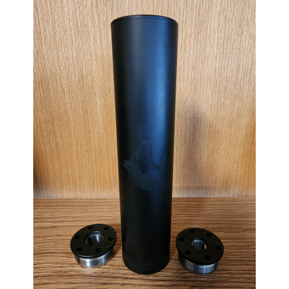 WP HUSKY-S36TI 5.5" CF 36 CAL SILENCER