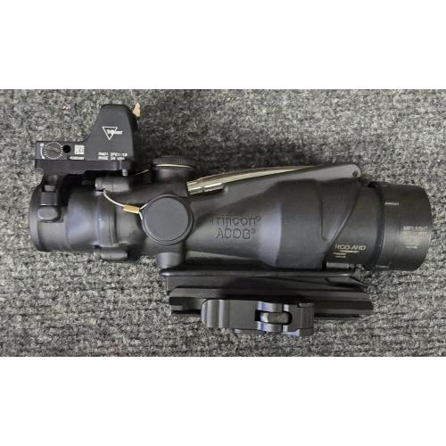 CONSIGNMENT TRIJICON ACOG 4X32 GRN CROSSHAIR RETICLE WITH RMR  (Consignment)