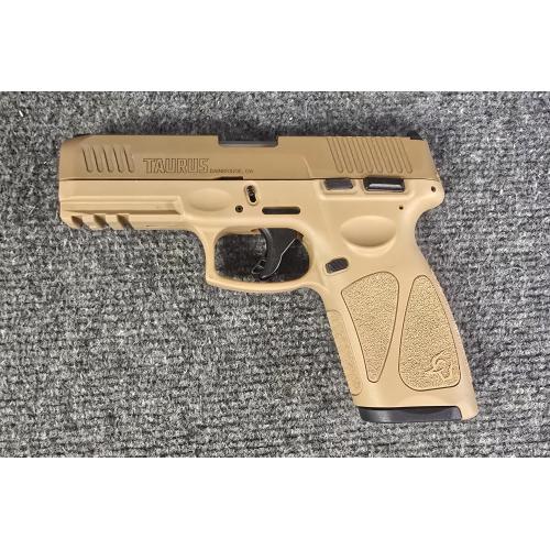 PRE-OWNE TAURUS G3 FDE 1X15RD AND 1X17RD MAG