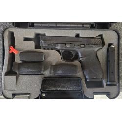 PRE-OWNED SMITH AND WESSON M&P 2.0 COMPACT 9MM W/ FACTORY BOX AND ACCESSORIES AND 2X 15RD MAGS