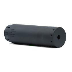 KGM R30, Suppressor, 30 Cal/7.62MM, 7.3 Long, Titanium Construction, C-Series Cerakote Finish, Sniper Gray, Hub Compatible, Includes Titanium 5/8x24 Direct Thread Mount RT-R30-HUB-GRY