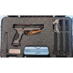 PRE-OWNED SMITH & WESSON M&P 2.0 METAL COMPETITOR 9MM 4X MAGS WITH FACTORY BOX AND ACCESSORIES