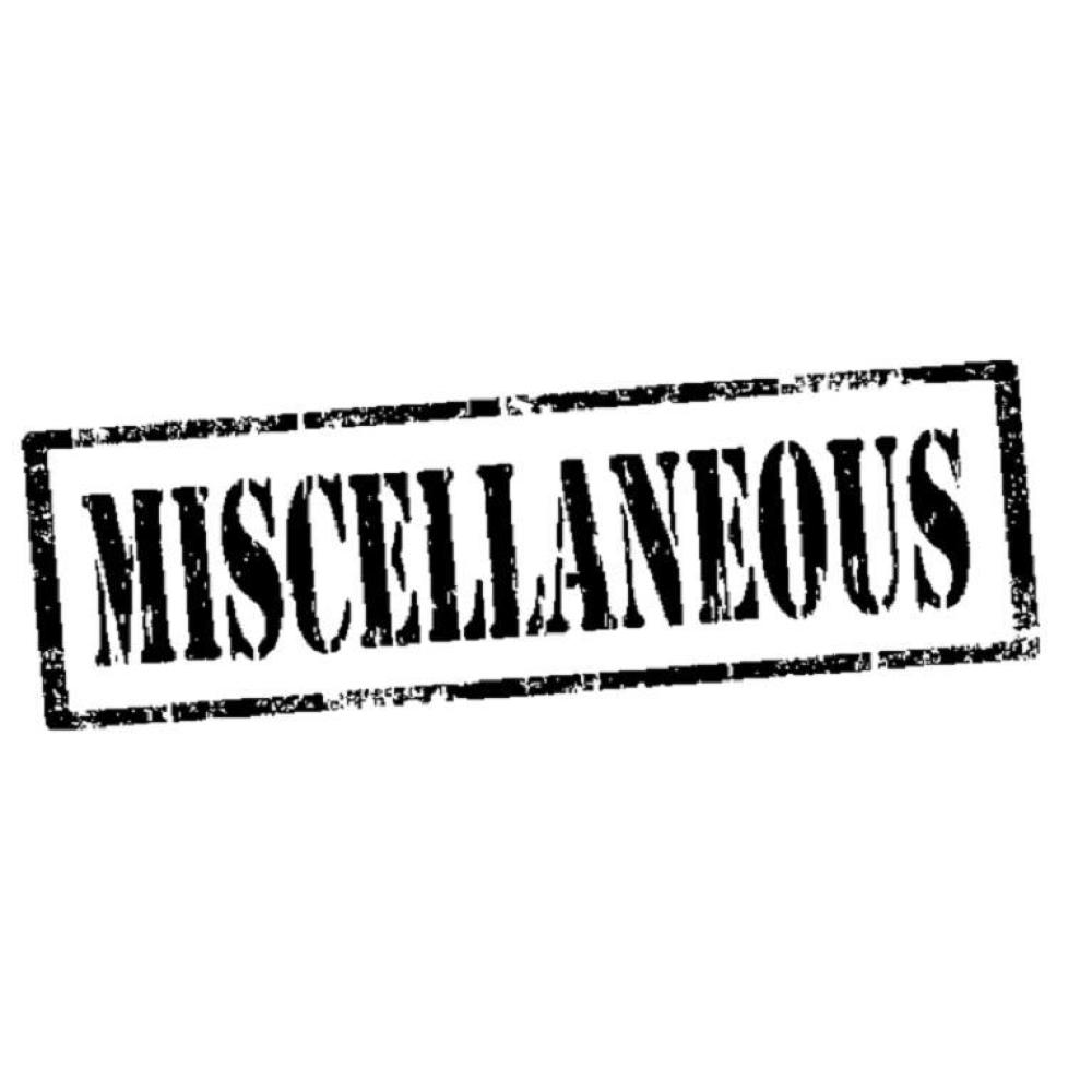 miscellaneous item