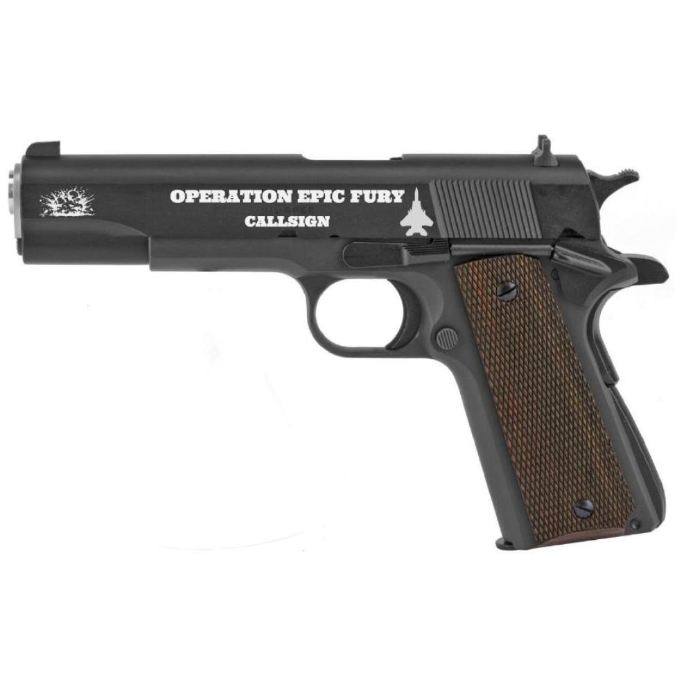 CUSTOM SPRINGFIELD ARMORY 1911 DEFENDER 45ACP MIL-SPEC PARKERIZED UNDISCLOSED LOCATION DEPLOYMENT GUN