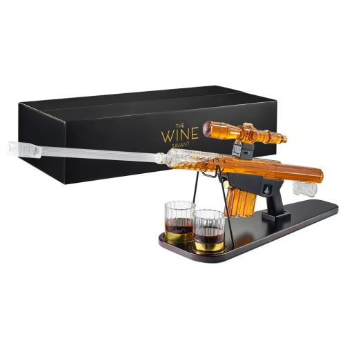 Whiskey Decanter Set - Sniper Liquor Decanter | 1000 Ml
