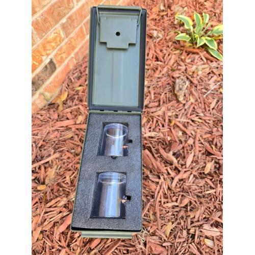 Locked & Loaded Whiskey Kit: Inside A 50 Cal Ammo Can