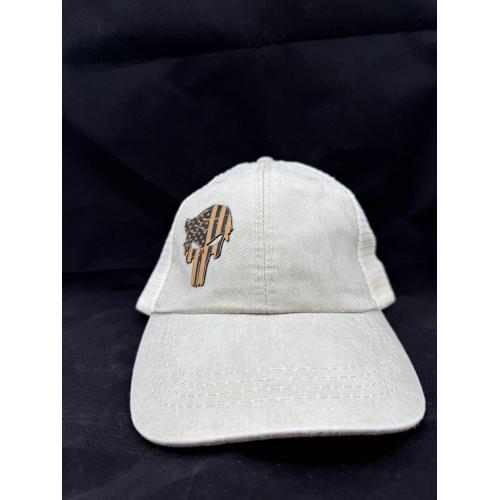 CONTINENTAL CUSTOMS UNSTRUCTURED HAT, CAMO TRUMP PUNISHER