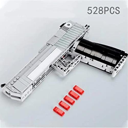 Caliber Gourmet Building Blocks Hand Gun Toy, Multi Color CBG-BB-4