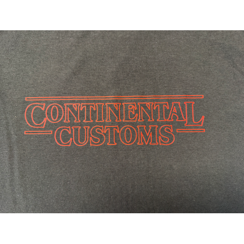SHIRT, CONTINENTAL CUSTOMS "STRANGER THINGS", MEDIUM