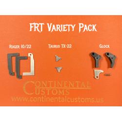 FRT VARIETY PACK FORCED RESET TRIGGER LEVER TX22, 10/22, Glock