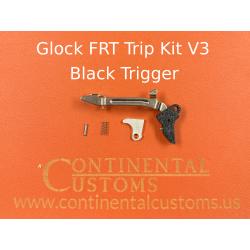 Glock FRT Trip Kit V3 w/trigger bar, black trigger, spring