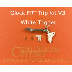 Glock FRT Trip Kit V3 w/trigger bar, white trigger, spring