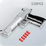 Caliber Gourmet Building Blocks Hand Gun Toy, Multi Color CBG-BB-4