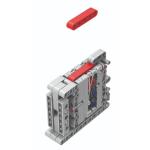 Caliber Gourmet Building Blocks Sniper Rifle Toy, Multi Color CBG-BB-1