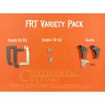 FRT VARIETY PACK FORCED RESET TRIGGER LEVER TX22, 10/22, Glock