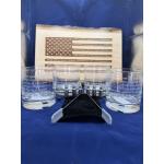 Wood Platter, 1776, We The People, Flag
