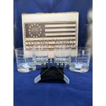 Wood Platter, 1776, We The People, Flag