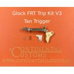 Glock FRT Trip Kit V3 w/trigger bar, tan trigger, spring