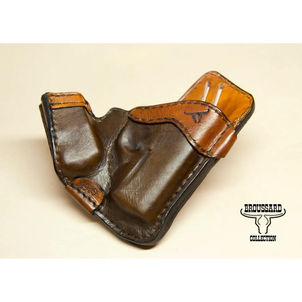 BROUSSARD COLLECTION, HOLSTER WITH MAGAZINE