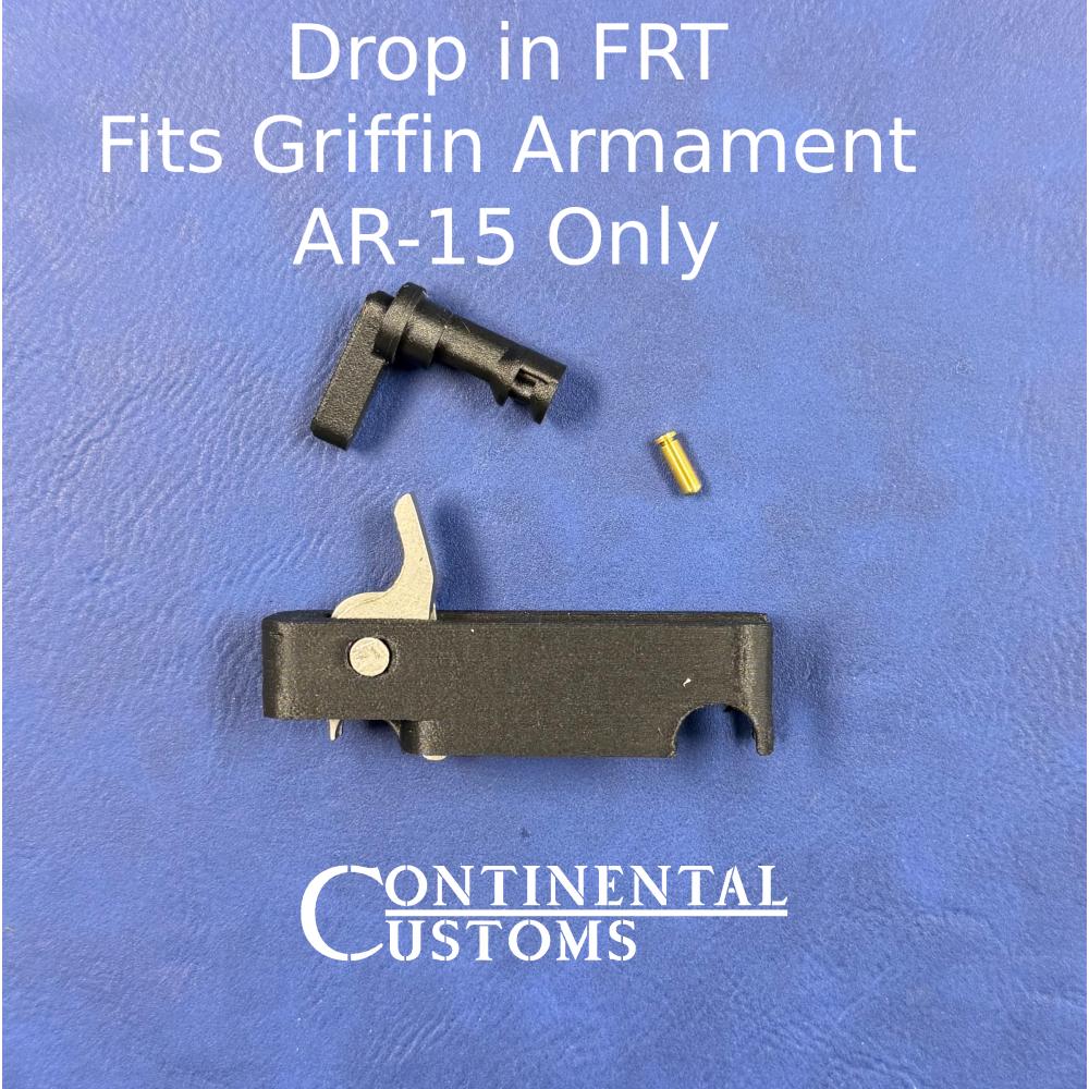 CONTINENTAL CUSTOMS AR-15 FORCED RESET TRIGGER, DROP IN