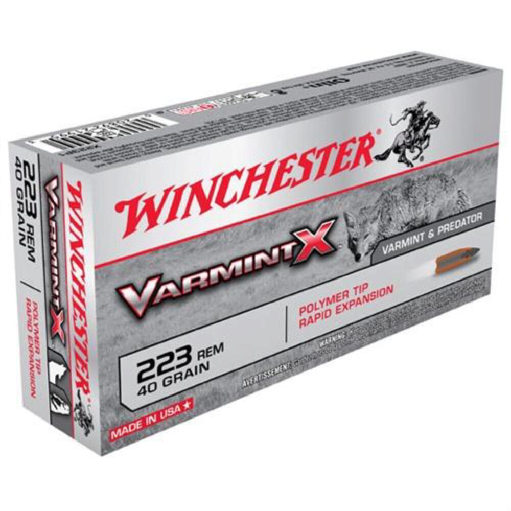 WIN VARMINT X 223REM 40GR 20/200