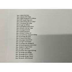 Wyandot East Fire Dept. 26 gun Raffle