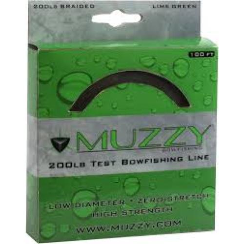 100 FT 200LB LIME GREEN BOWFISHING LINE